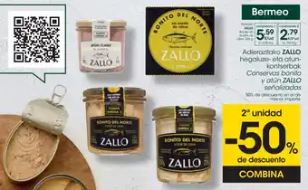 Eroski Zallo Bonito en Aceite de Oliva, 266 g oferta