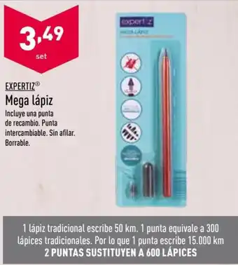 ALDI Expertiz® Mega Lápiz Set oferta
