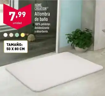 ALDI Home Creation® Alfombra de Baño 50 x 80 cm oferta