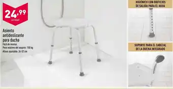 ALDI Asiento Antideslizante Para Ducha 34-52 cm oferta