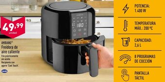 ALDI Ambiano® Freidora de Aire Caliente oferta