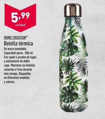 ALDI Home Creation® Botella Térmica oferta