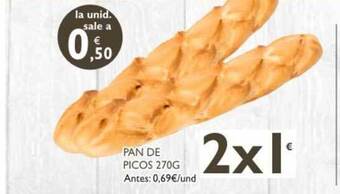 Supermercados La Despensa Pan De Picos 270g oferta