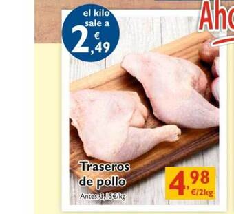 Supermercados La Despensa Traseros de pollo oferta
