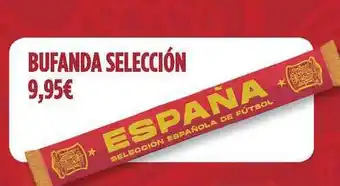 Carrefour Bufanda Selección oferta