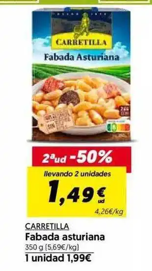 Hiper Usera Carretilla Fabada Asturiana 350g oferta