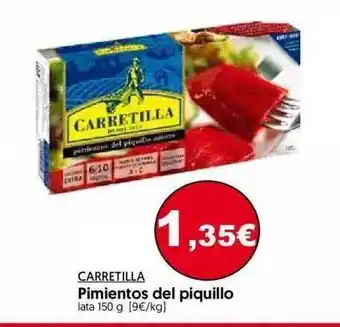 Hiper Usera Carretilla Pimientos del piquillo lata 150g oferta