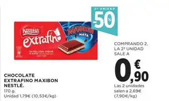 El Corte Inglés Nestlé Chocolate Extrafino Maxibon 170g oferta