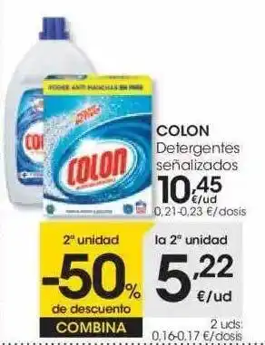 Eroski Colon Detergentes Señalizados oferta