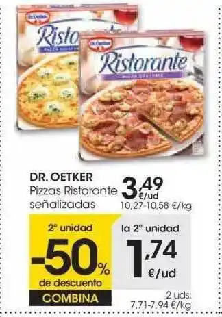 Eroski Dr. Oetker Pizza Ristorante Señalizadas oferta
