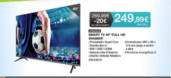 Costco Hisense Smart Tv 40" Full HD 40A5600F oferta