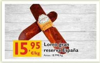 Cash Ecofamilia Lomo Gran Reserva España oferta