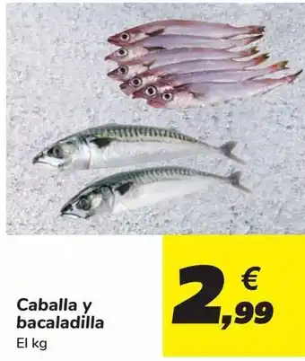 Carrefour Caballa y bacaladilla oferta