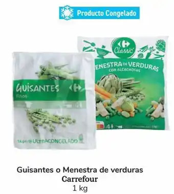 Carrefour Guisante o menestra de verduras carrefour oferta