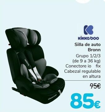 Carrefour Silla de auto bronn oferta