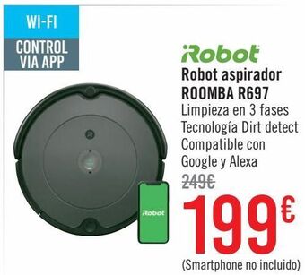 Carrefour Irobot robot aspirador roomba r697 oferta