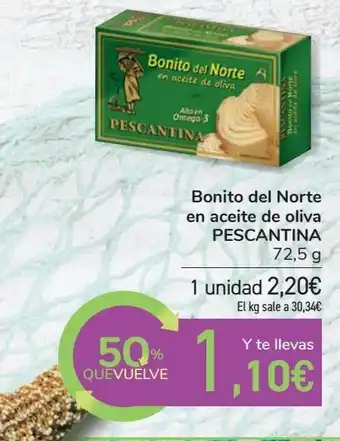 Carrefour Bonito del norte en aceite de oliva pescantina oferta