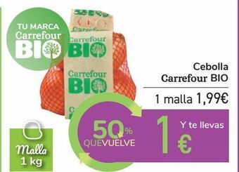 Carrefour Cebolla carrefour bio oferta