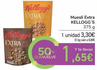 Carrefour Muesli extra kellogg's oferta