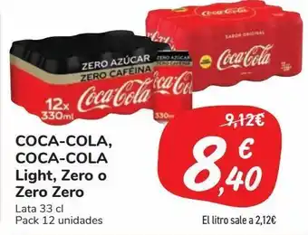 Carrefour Market Coca-cola, coca-cola light, zero o zero zero oferta