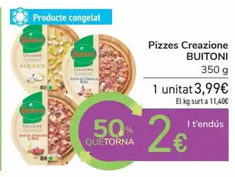 Carrefour Pizzas creazione buitoni oferta