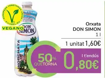 Carrefour Horchata don simón oferta