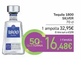 Carrefour Tequila 1800 silver oferta