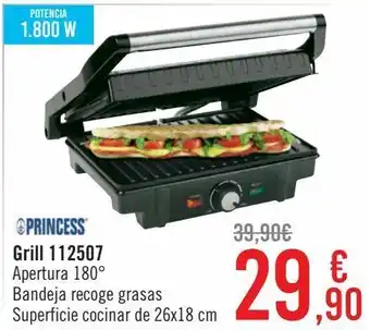 Carrefour Grill 112507 princess oferta