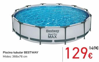Carrefour Piscina tubular bestway oferta