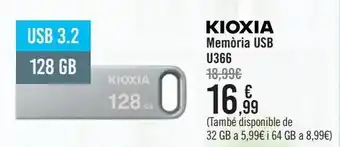 Carrefour Kiokia memoria usb u366 oferta