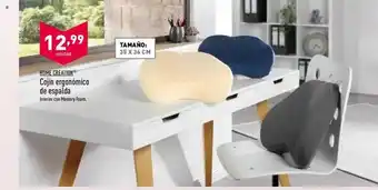 ALDI Home Creation Cojín Ergonómico De Espalda oferta