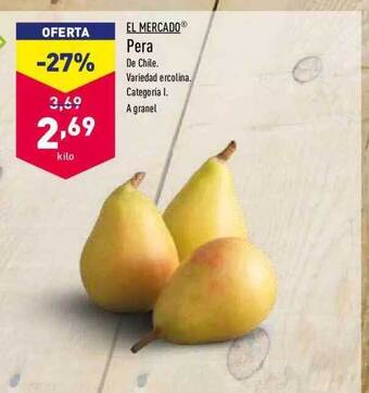 ALDI El Mercado Pera oferta