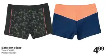 Zeeman Bañador bóxer Tallas 134-176 Poliéster/elastán oferta