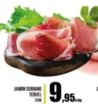 Jamón Serrano Teruel 7348