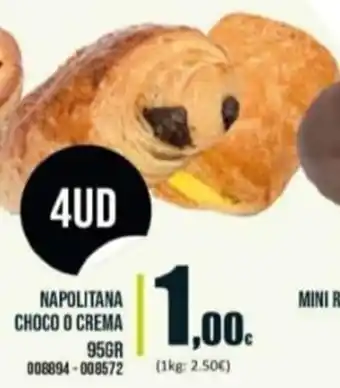 Family Cash Napolitana Choco O Crema 95 Gr 008894- 008572 oferta