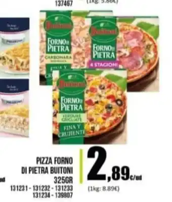 Family Cash Pizza Forno Di Pietra Buitoni 325Gr oferta