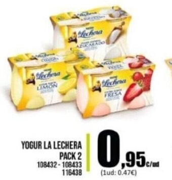 Family Cash Yogur La Lechera Pack 2 oferta