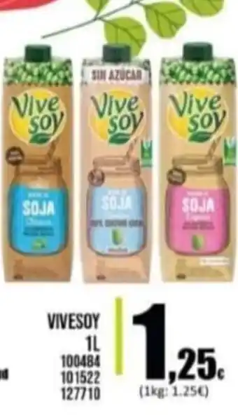 Family Cash Vivesoy 1L 100484 101522 127710 oferta