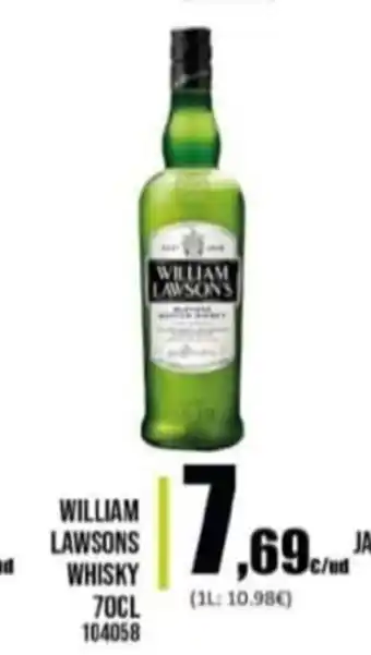 Family Cash Whisky William Lawsons 70CL 104058 oferta