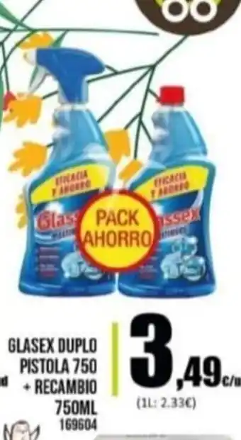 Family Cash Glasex Duplo Pastola 750 Recambio 750ml 169604 oferta