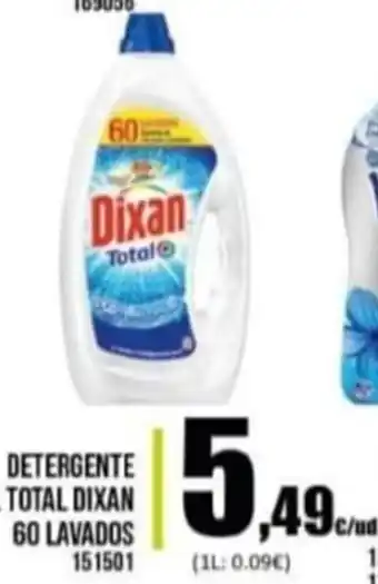 Family Cash Dixan Detergente Total 60 Lavados 151501 oferta