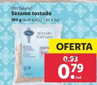 Lidl Sésamo tostado 1001 delights oferta