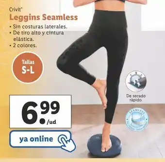 Lidl Leggins seamless crivit oferta