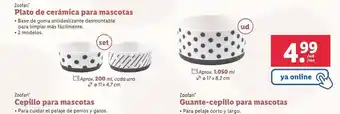 Lidl Platos de cerámica para mascotas oferta