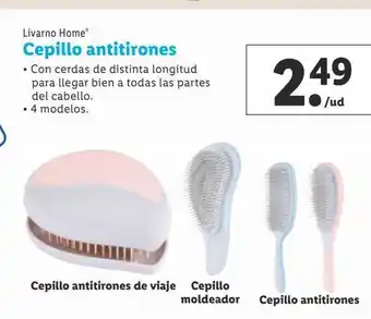 Lidl Cepillos antitirones livarno oferta
