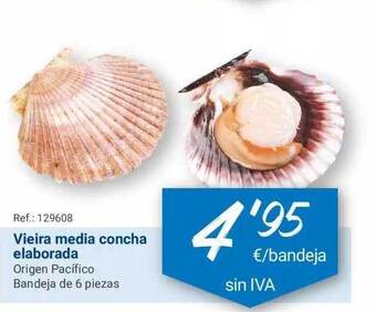 Makro Vieira Media Concha Elaborada oferta