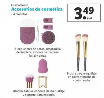 Lidl Livarno Home Accesorios De Cosmética oferta