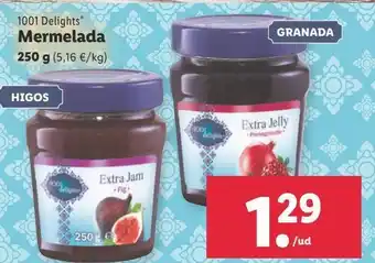 Lidl Mermelada 1001 delights oferta
