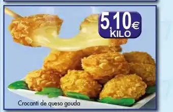 Congelados Copos Crocanti De Queso Gouda oferta