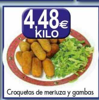 Congelados Copos Croquetas De Merluza Y Gambas oferta